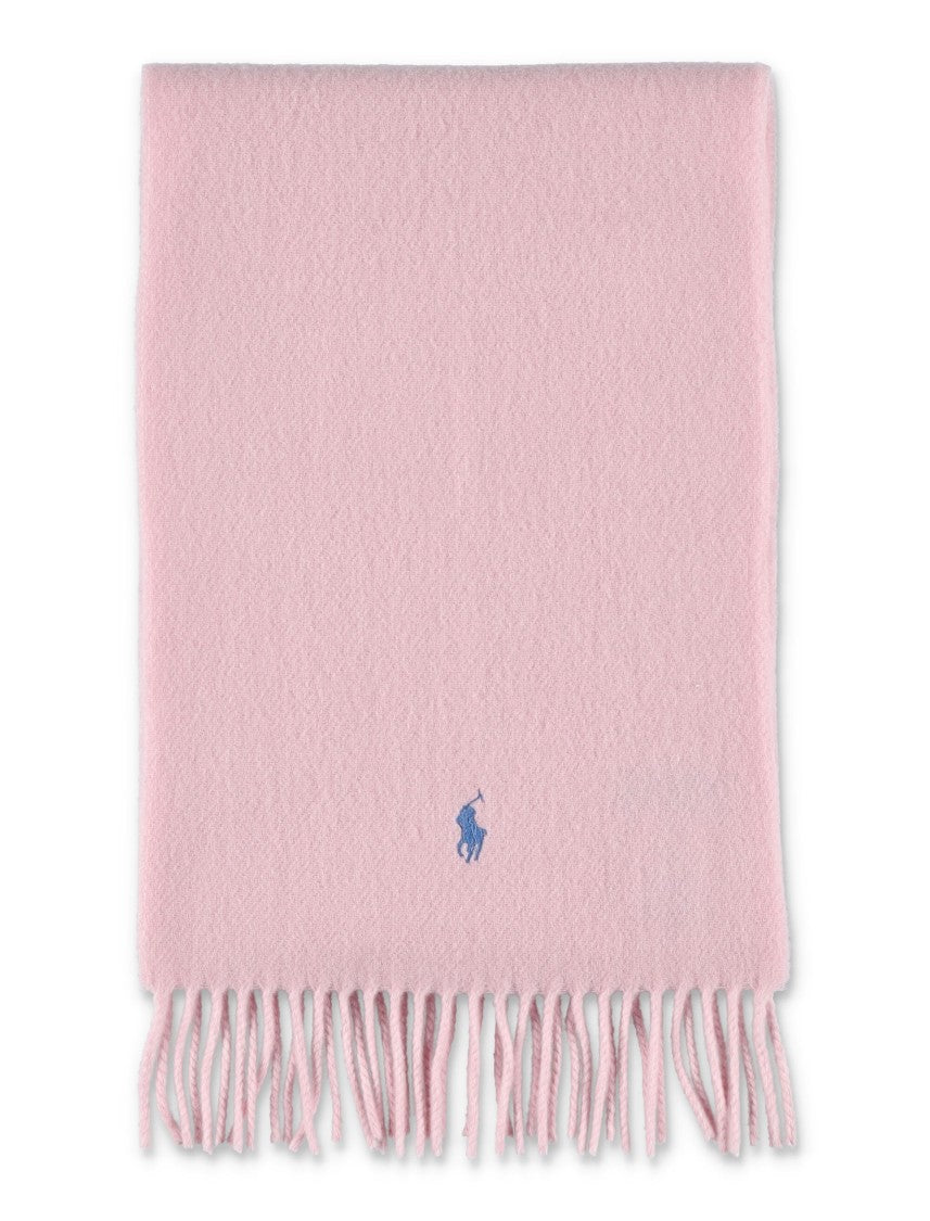 Polo Ralph Lauren Pony Fringed Scarf