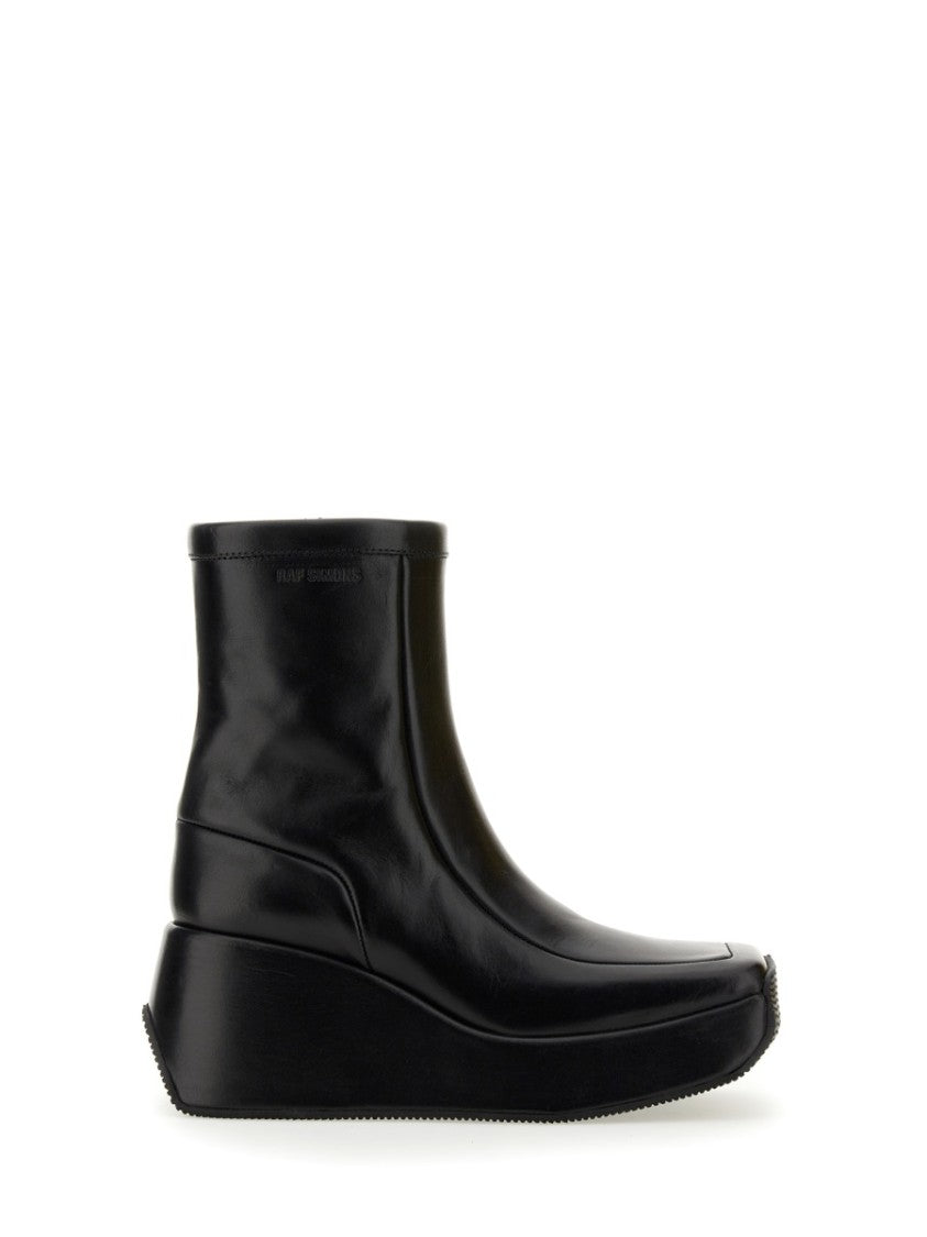 Raf Simons Ankle Boot With Square Toe