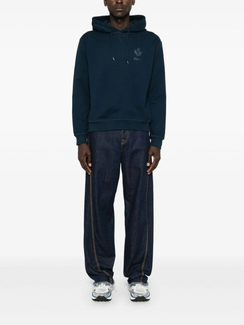 Dsquared2 Raised-Logo Cotton Hoodie