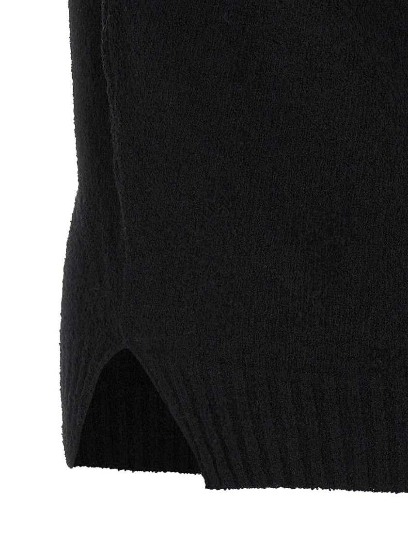Ma'ry'ya Bouclé Cotton Polo Shirt