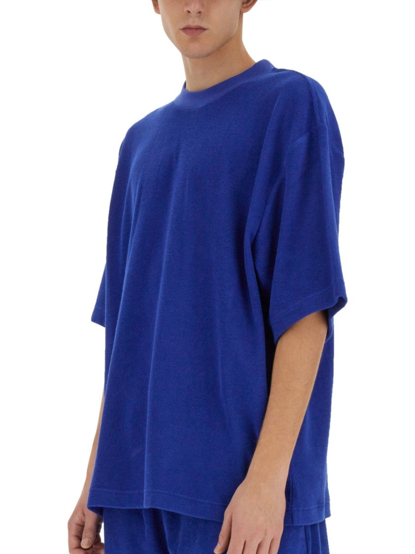 Burberry Relaxed Fit Blue T-Shirt