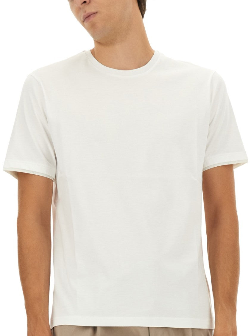 Herno Essential White Cotton T-Shirt