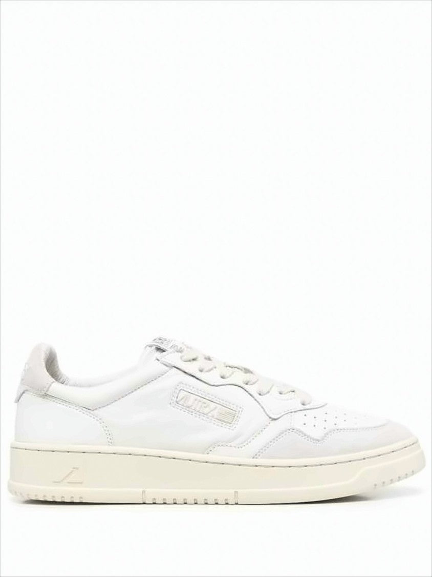 Autry Low-Top Sneakers With Smooth Leather Uppers And Tonal Logo