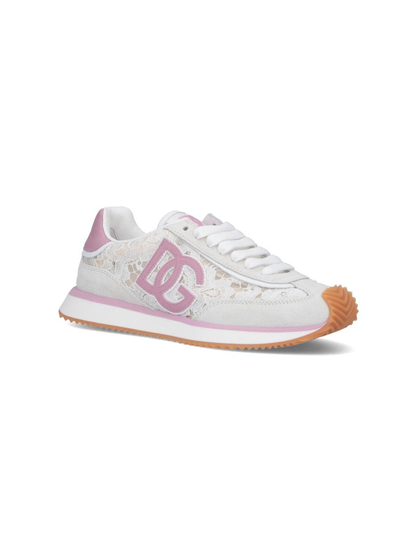 Dolce & Gabbana Cushion Sneakers – White