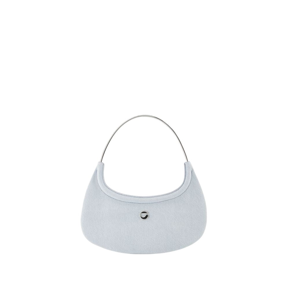 Coperni Ring Swipe Baguette - Denim - Blue