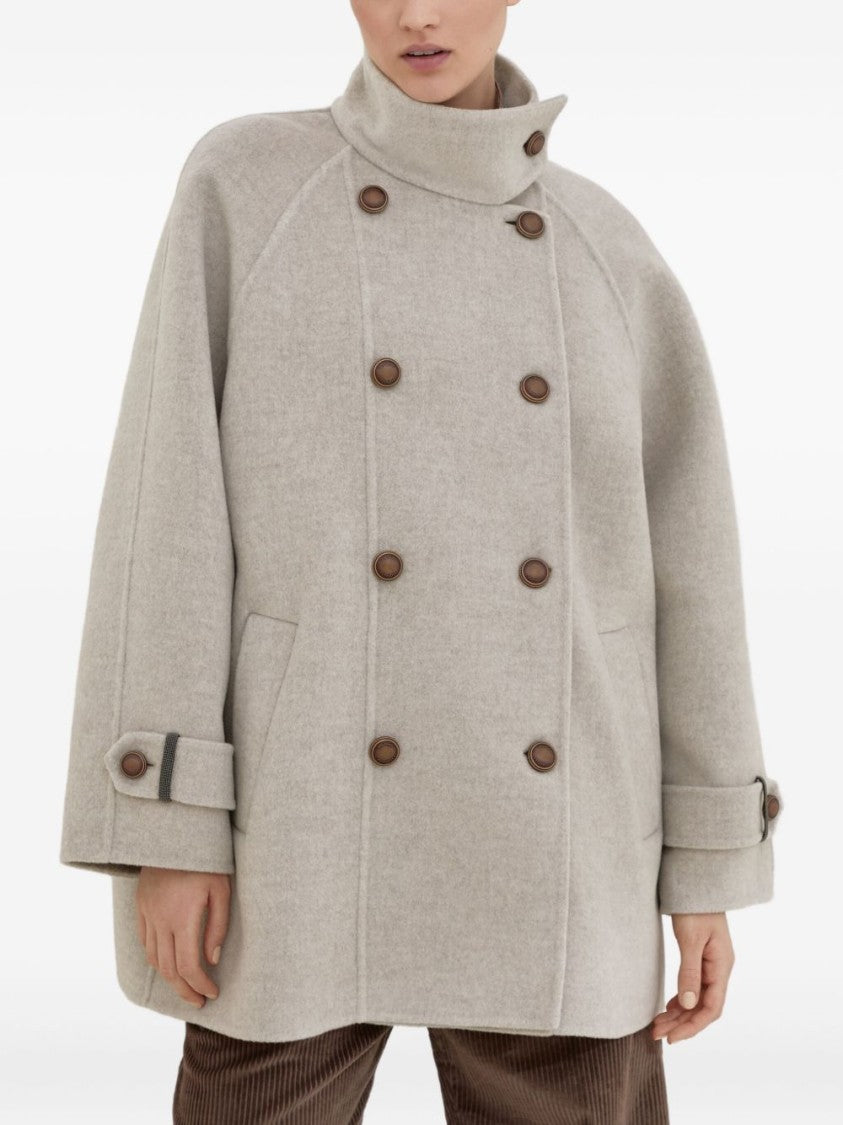 Brunello Cucinelli Wool And Cashmere Coat