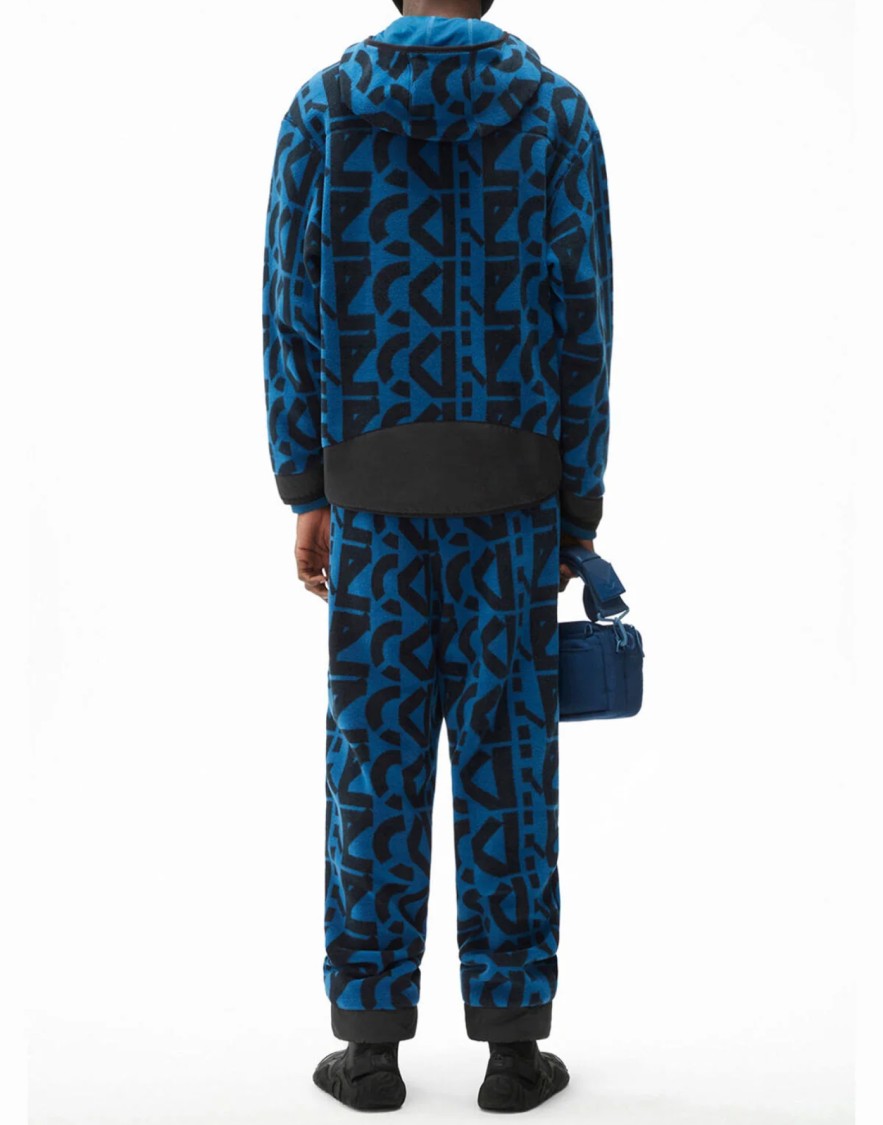 Kenzo Allover Monogram Zipped Hoodie