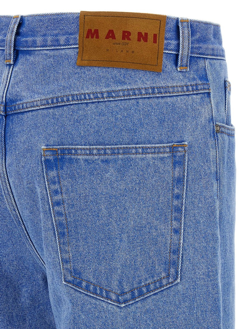 Marni Bleached Coated' Jeans