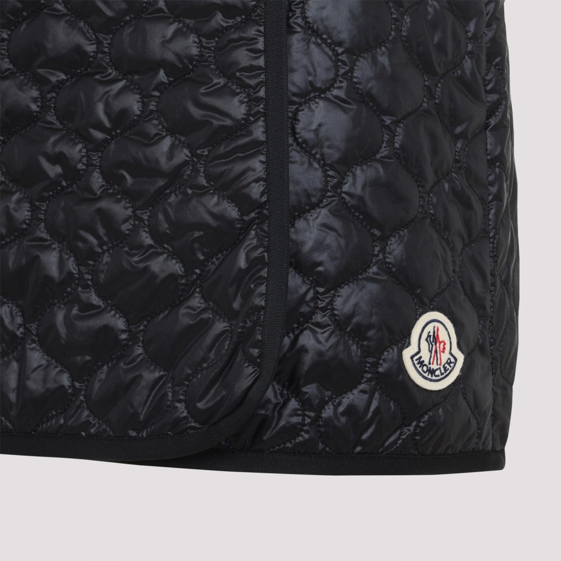 Moncler Black Polyamide Mini Skirt
