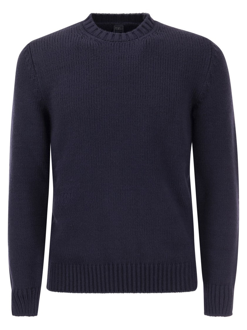 Fedeli Winter Cotton Crew Neck