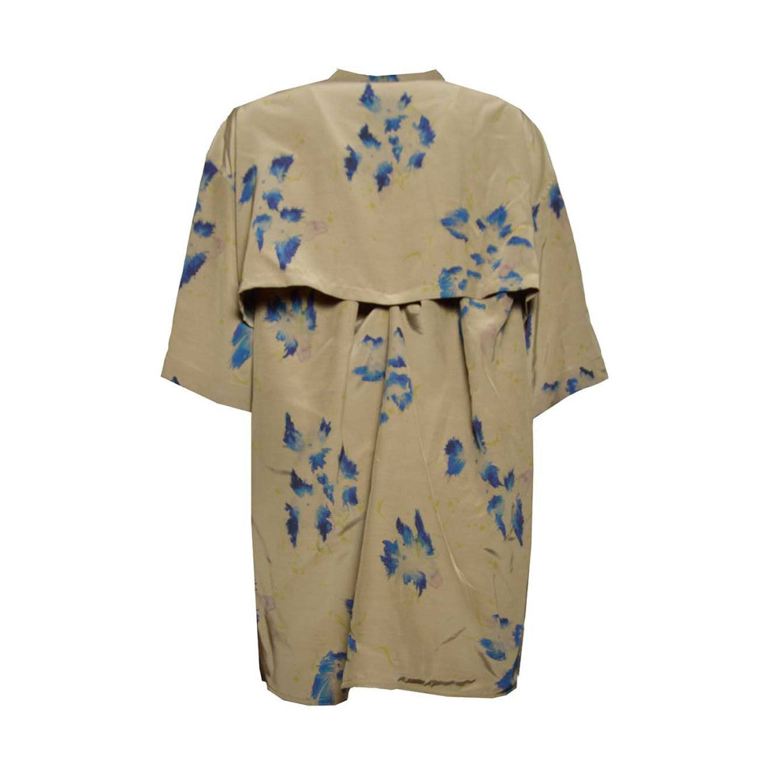 Lemaire Shirt In Khaki Overdyed Viscose Lemaire