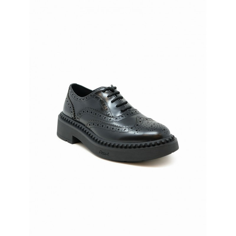 Ash Mercer02 Black Leather Shoes