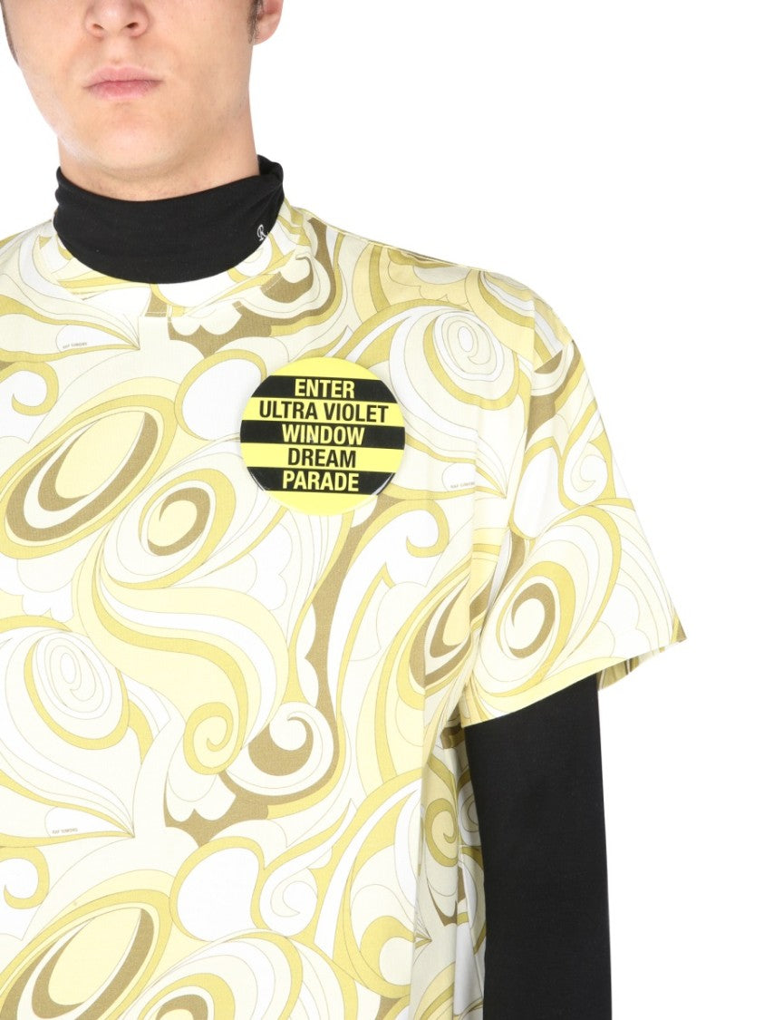 Raf Simons Relaxed Fit Crew Neck T-Shirt
