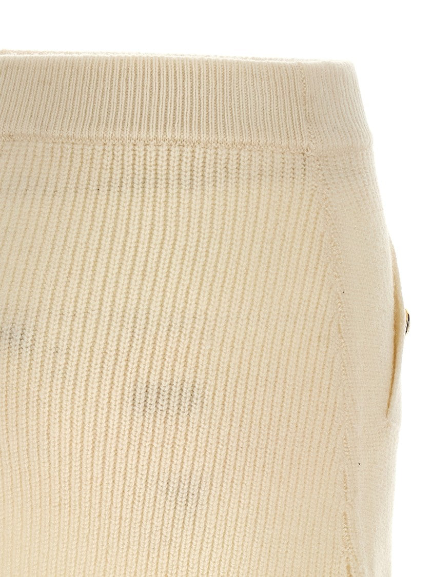Michael Michael Kors Ribbed Knitted Skirt