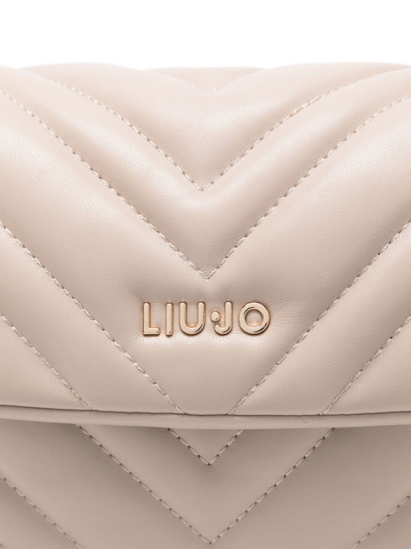 Liu Jo Chevron-Textured Shoulder Bag With Adjustable Strap