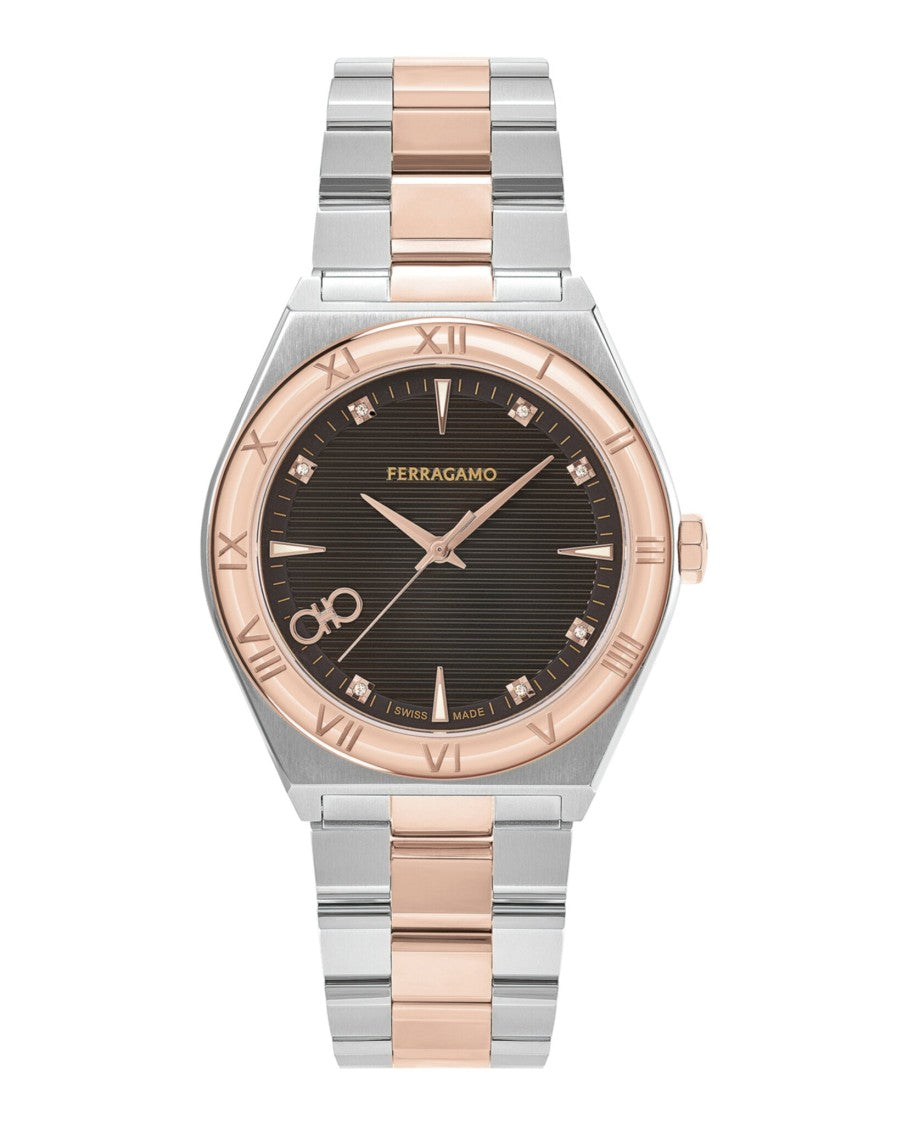 Ferragamo Vega Upper East Diamond Watch