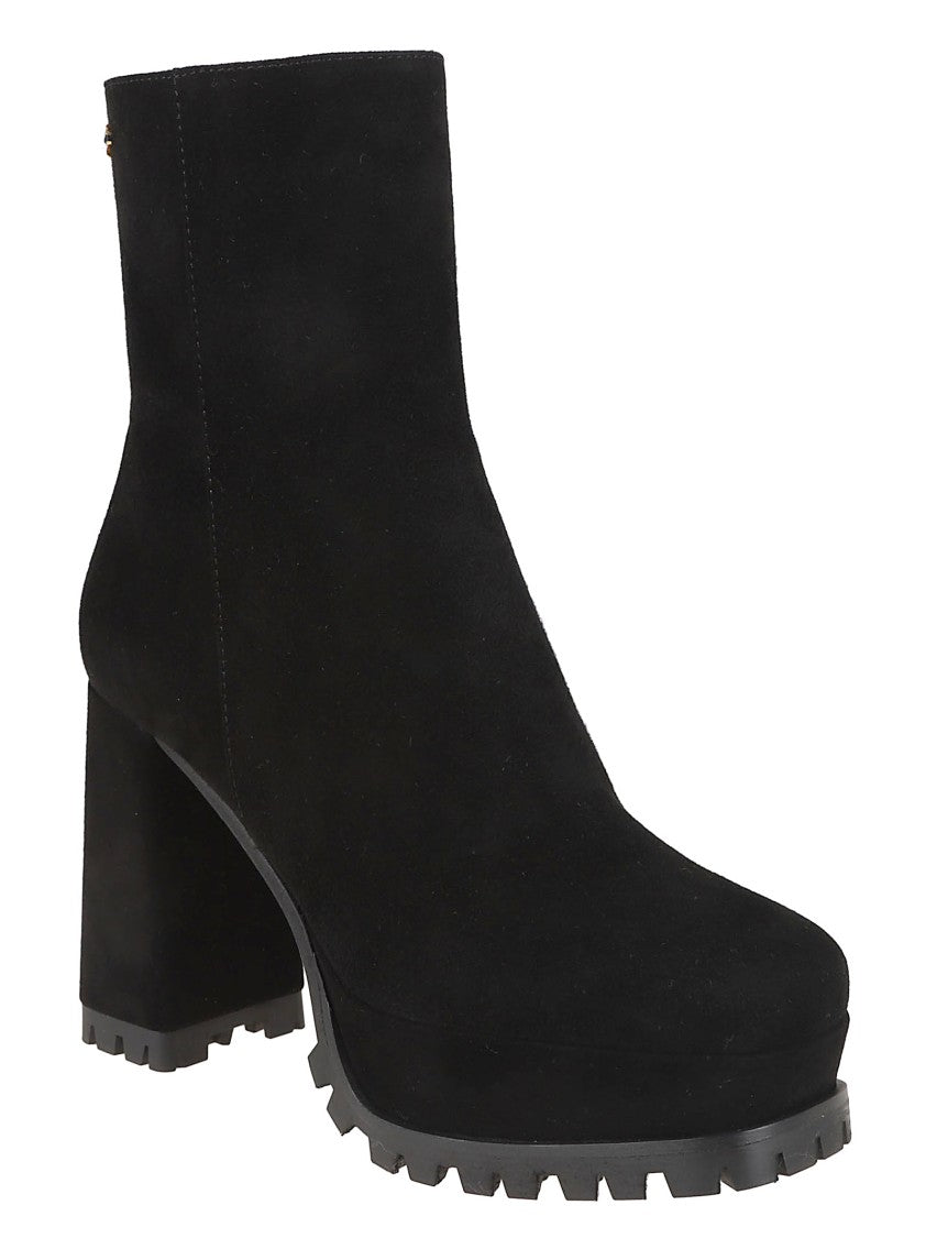 Gianvito Rossi Suede Harlem Ankle Boot