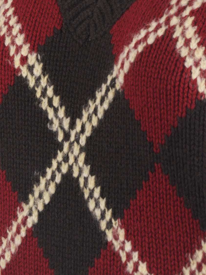 Guest In Residence Classic Argyle Pattern Vest