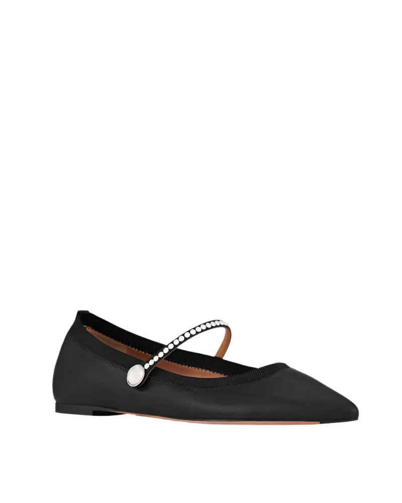 Aquazzura Romy Pearl Flat