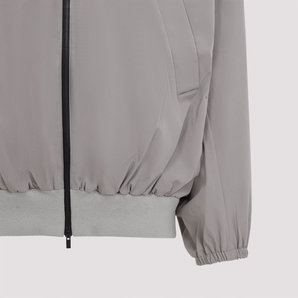 Fear Of God Brown Premium Blend Jacket With High Collar