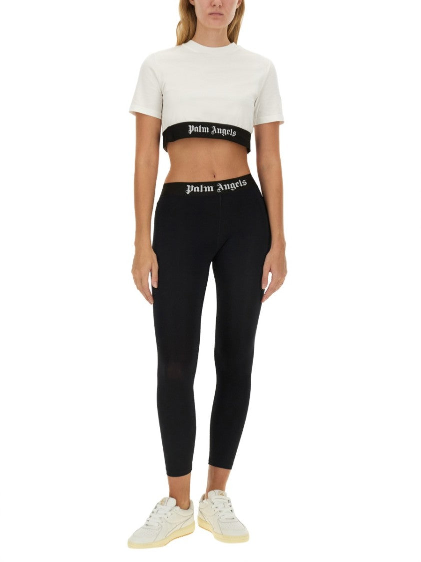 Palm Angels T-Shirt With Logo