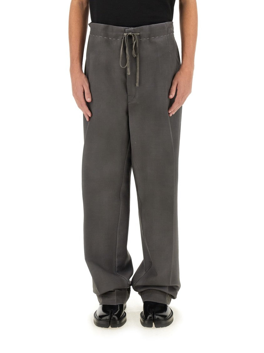 Maison Margiela Wool And Mohair Pants