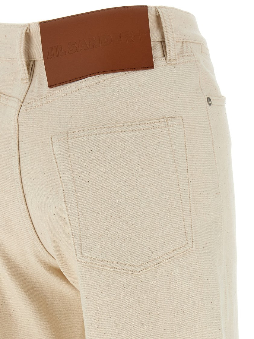 Jil Sander High-Waisted Japanese Raw Denim Jeans