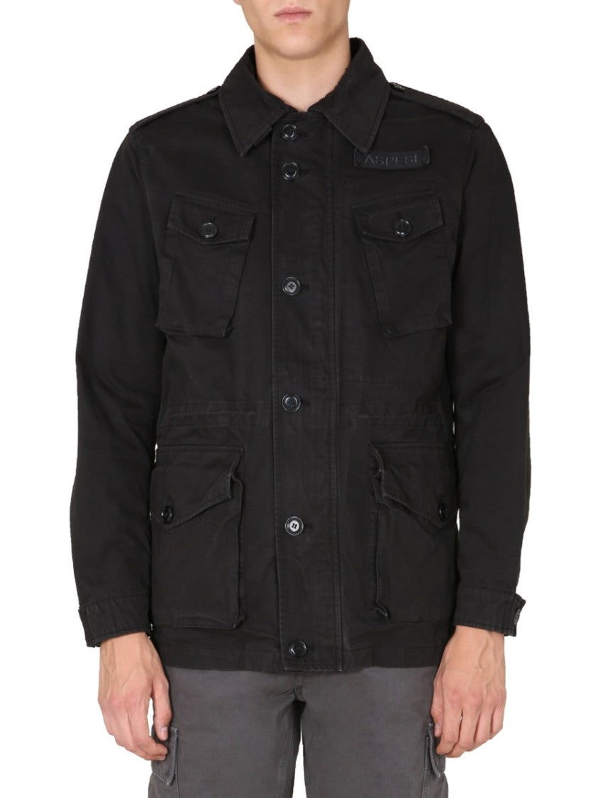 Aspesi Vancouver Padded Jacket With Classic Collar
