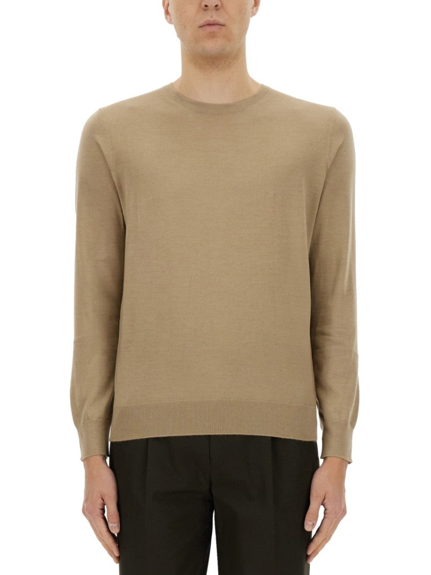 Zegna Cashmere And Silk Blend Lightweight Polo