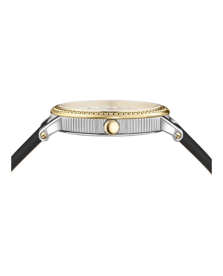 Versace V-Dollar Leather Watch