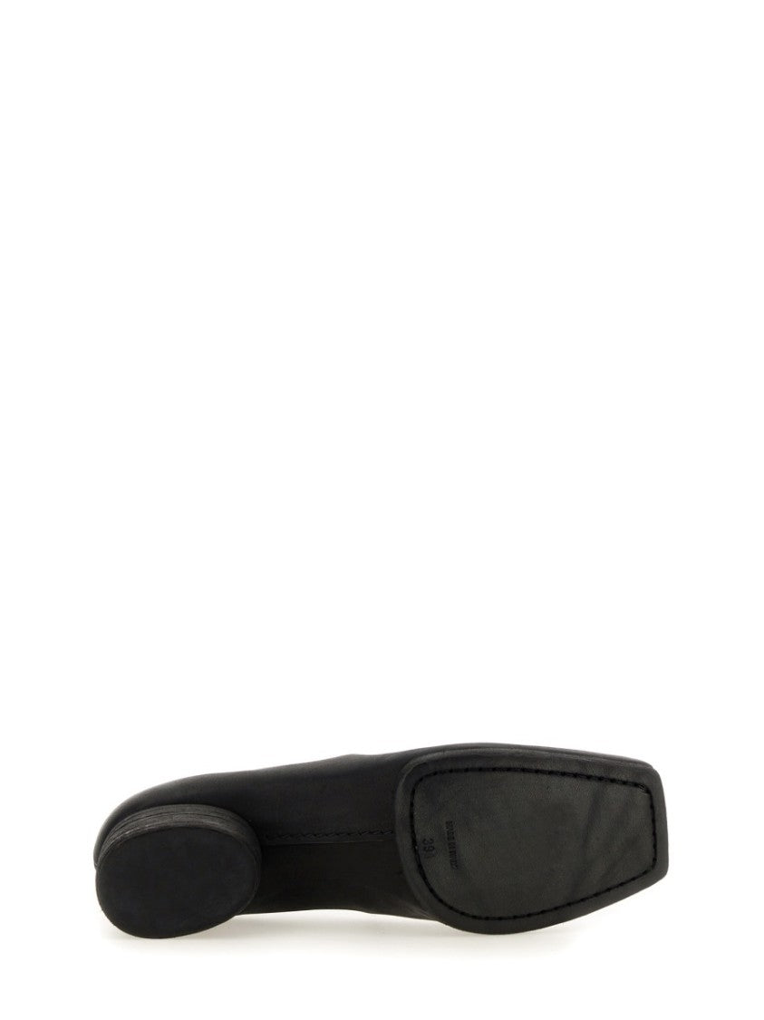 Uma Wang Carbon Fiber Ballerina Shoes With Textured Sole