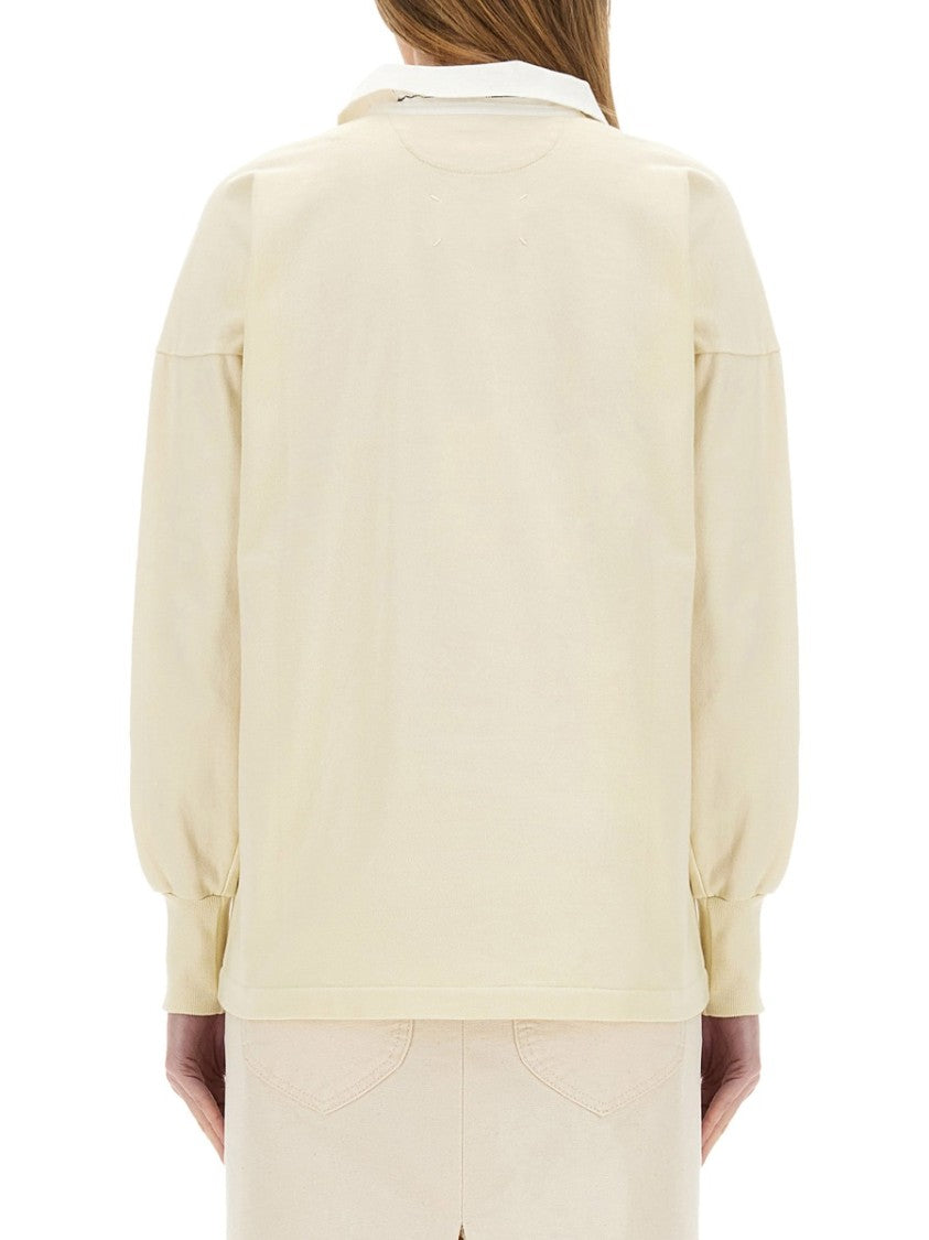 Maison Margiela Polo Shirt With Print