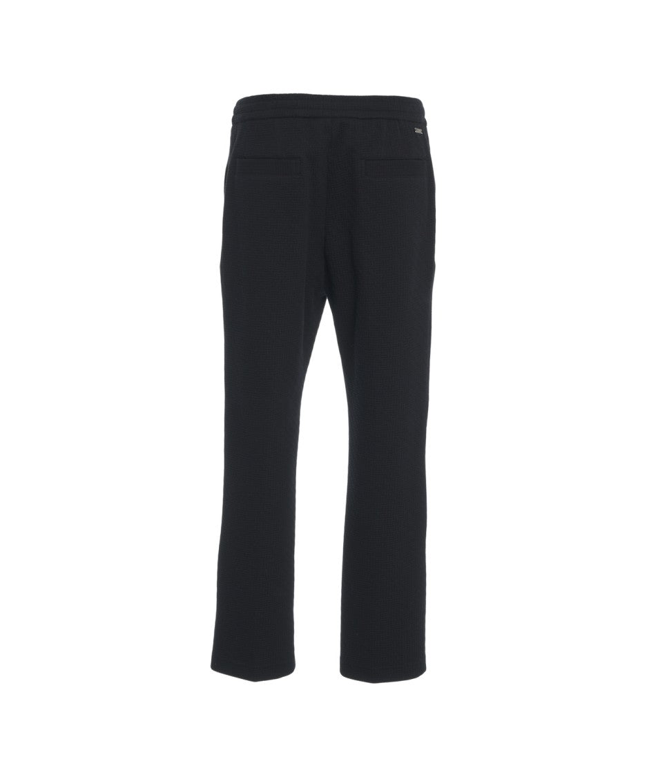 Paolo Pecora Relaxed Fit Chinos With Elegant Stitched Creases