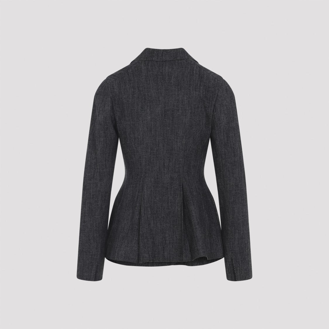 Alberta Ferretti Black Virgin Wool Jacket