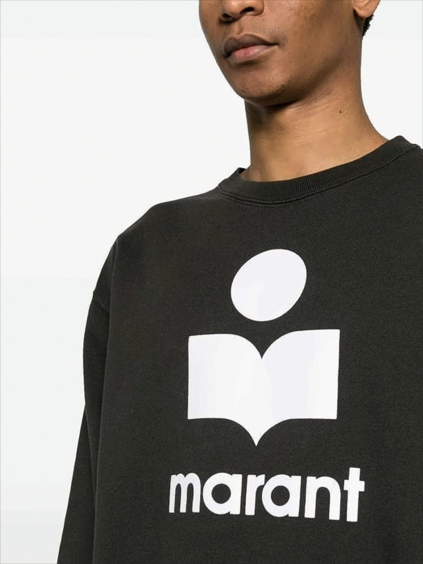 Isabel Marant Relaxed Fit Long-Sleeve Sweatshirt With Iconic Logo