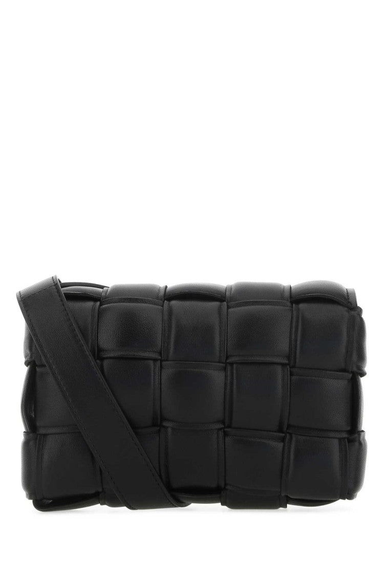 Bottega Veneta Padded Woven Shoulder Bag