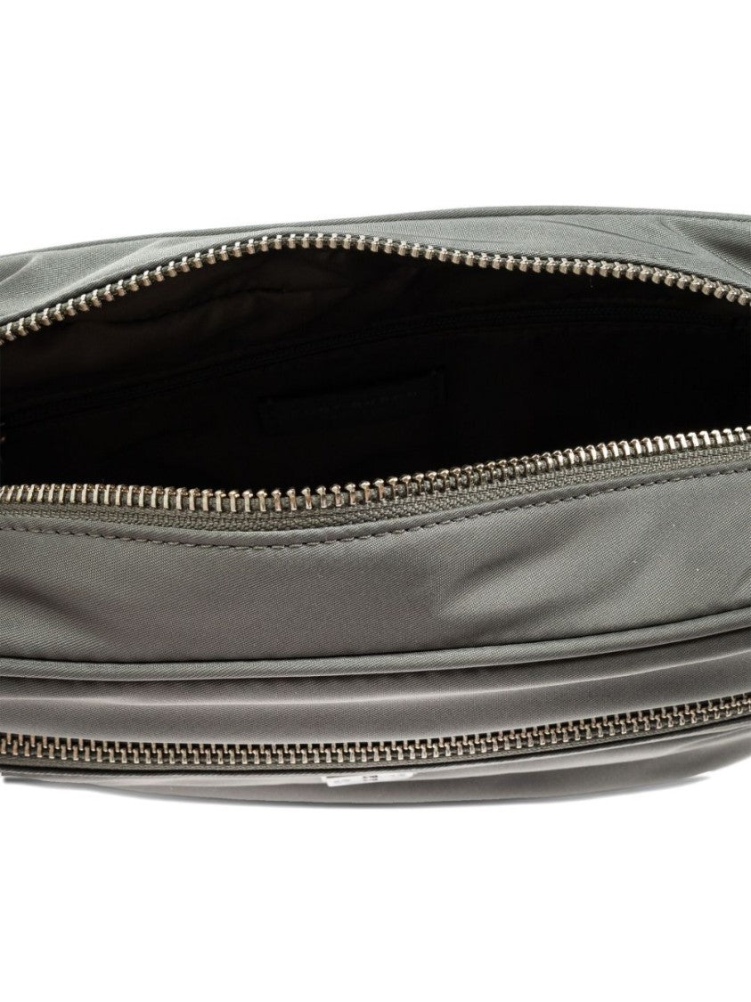 Tory Burch Rectangular Grey Shoulder Bag With Adjustable Strap