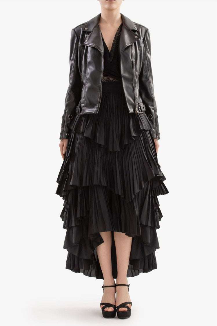 Saiid Kobeisy Draped Lace Top