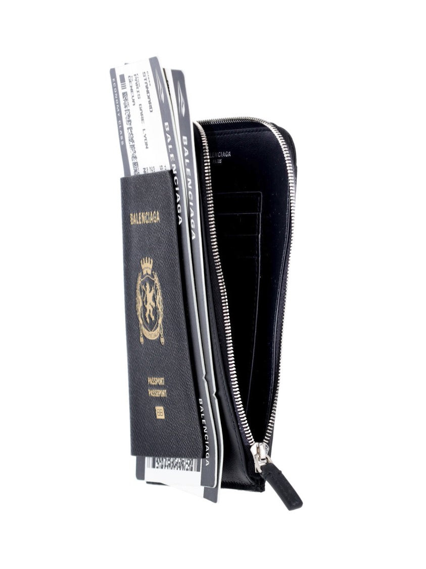 Balenciaga "Passport" Smartphone Holder Black