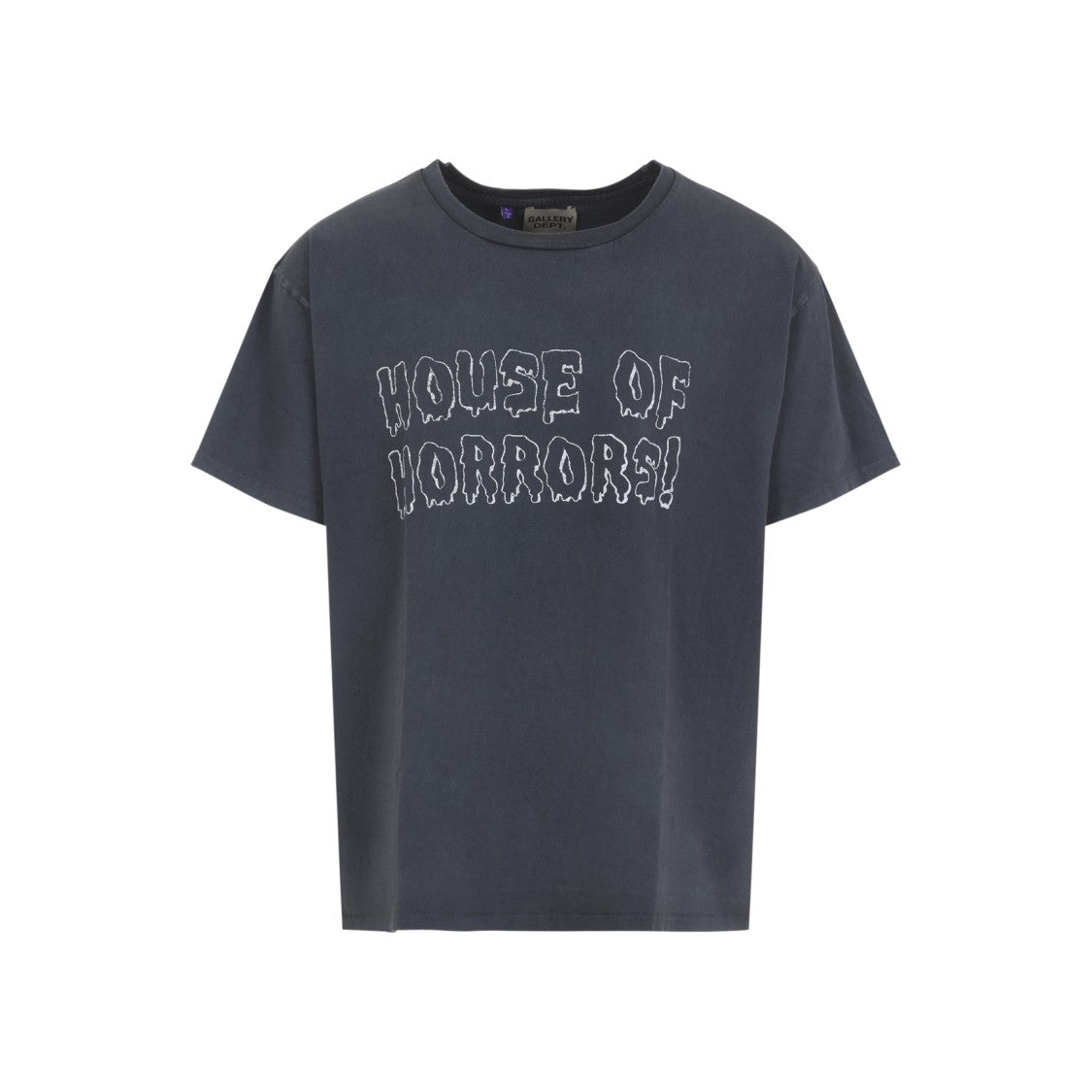 Gallery Dept. Horrors Black Cotton T-Shirt.