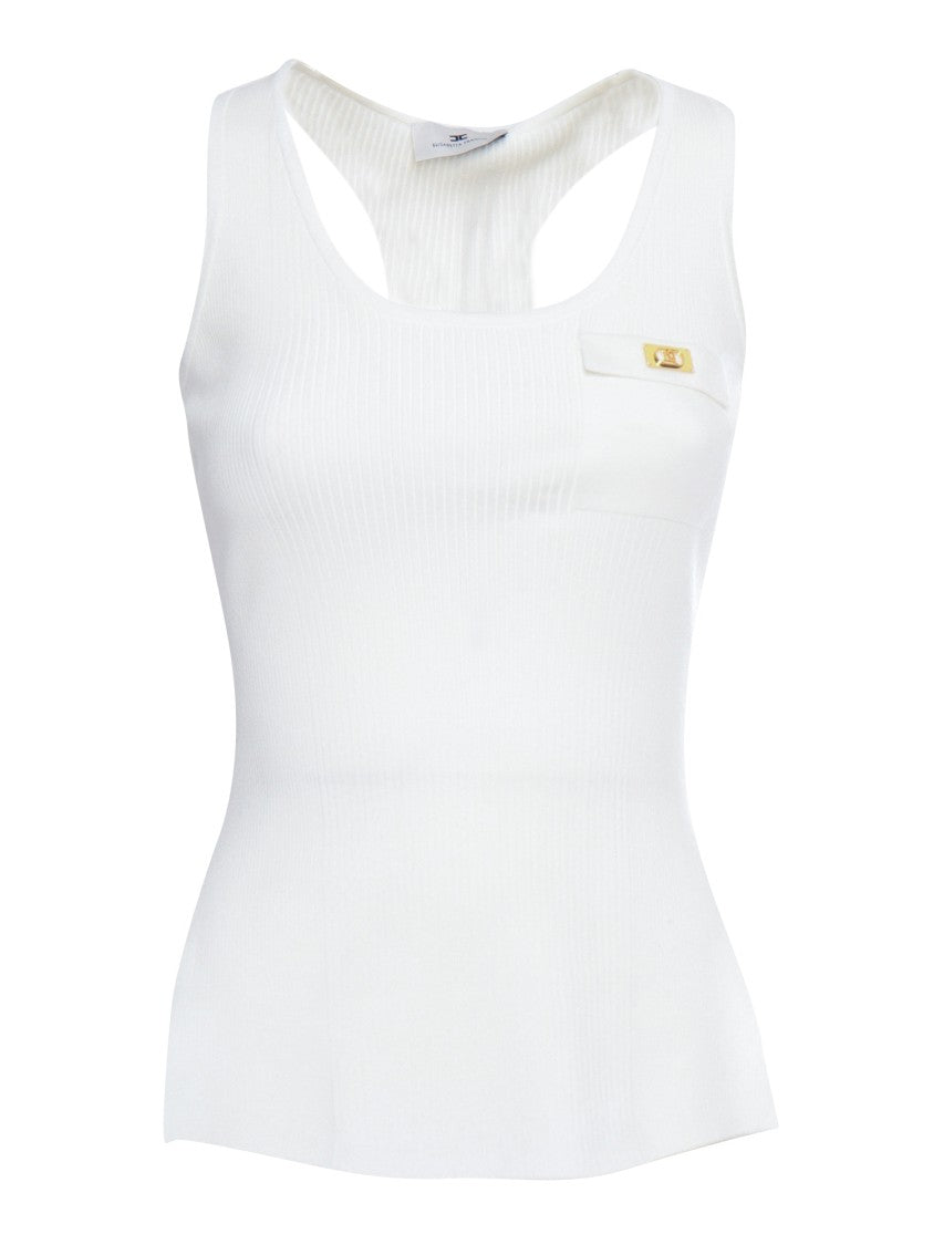 Elisabetta Franchi Fitted Tricot Top