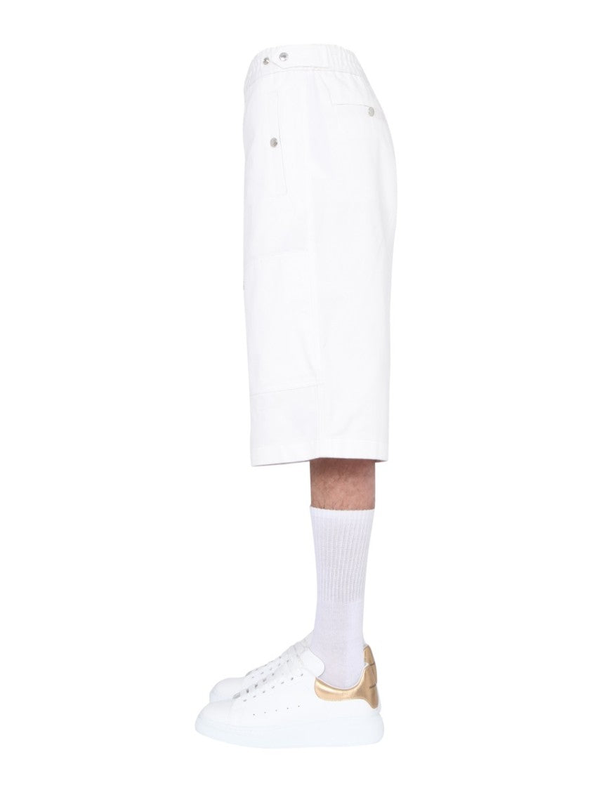 Alexander Mcqueen Japanese Gabardine Shorts