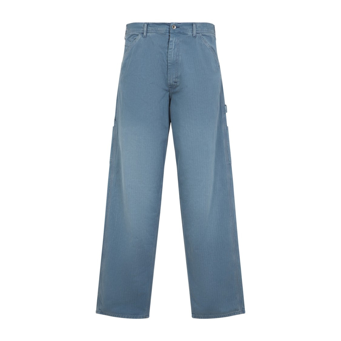 Maison Margiela 5 Pockets Blue Cotton Jeans