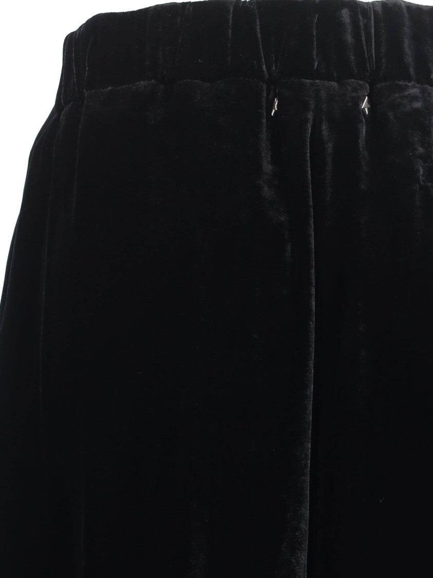 Golden Goose Straight Leg Trousers – Black
