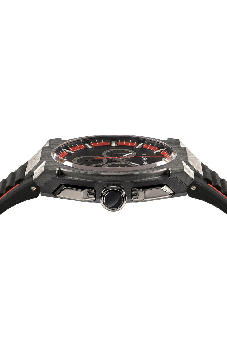 Ferragamo Supreme Chrono Silicone Watch