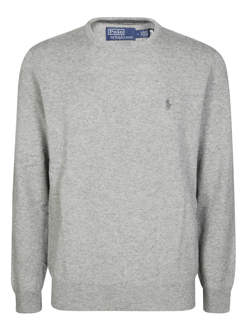 Polo Ralph Lauren Classic Crewneck Sweater With Fine-Knit Texture