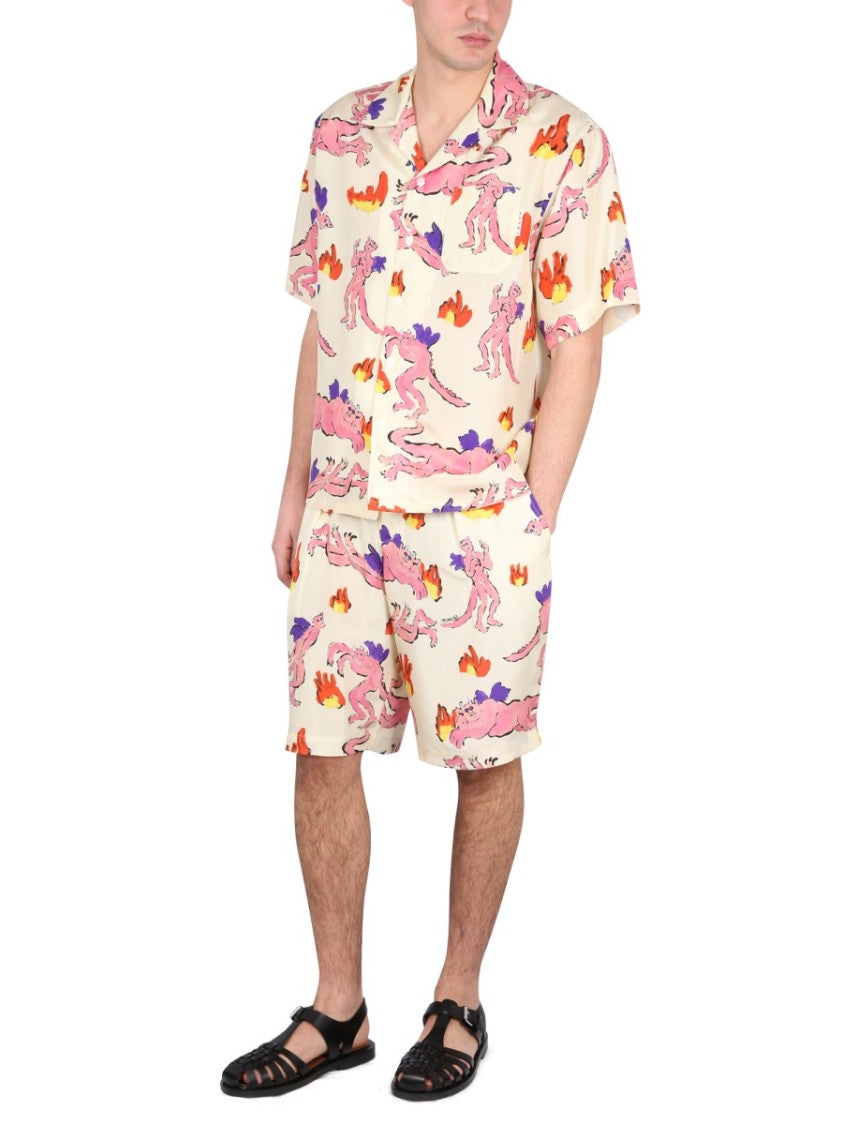 Marni Playful Print Bermuda Shorts
