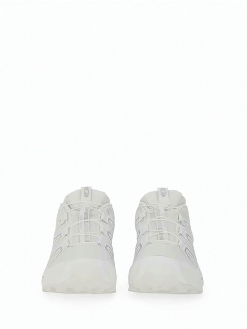 Salomon White Sneakers With Dynamic Overlays