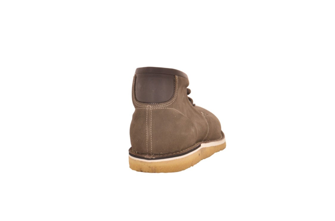 Iza Boa Comfort-Focused Brown Leather Shoes With Removable Insole