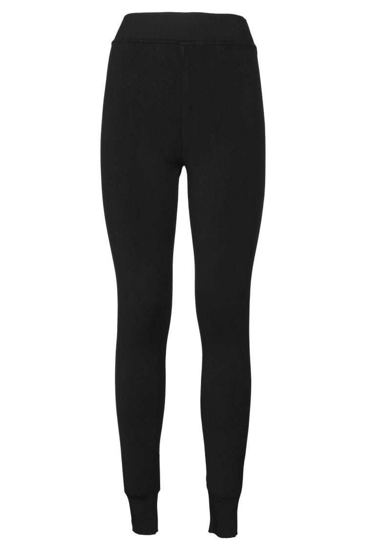 Philosophy Di Lorenzo Serafini Shiny Viscose Pants With Elastic Waistband